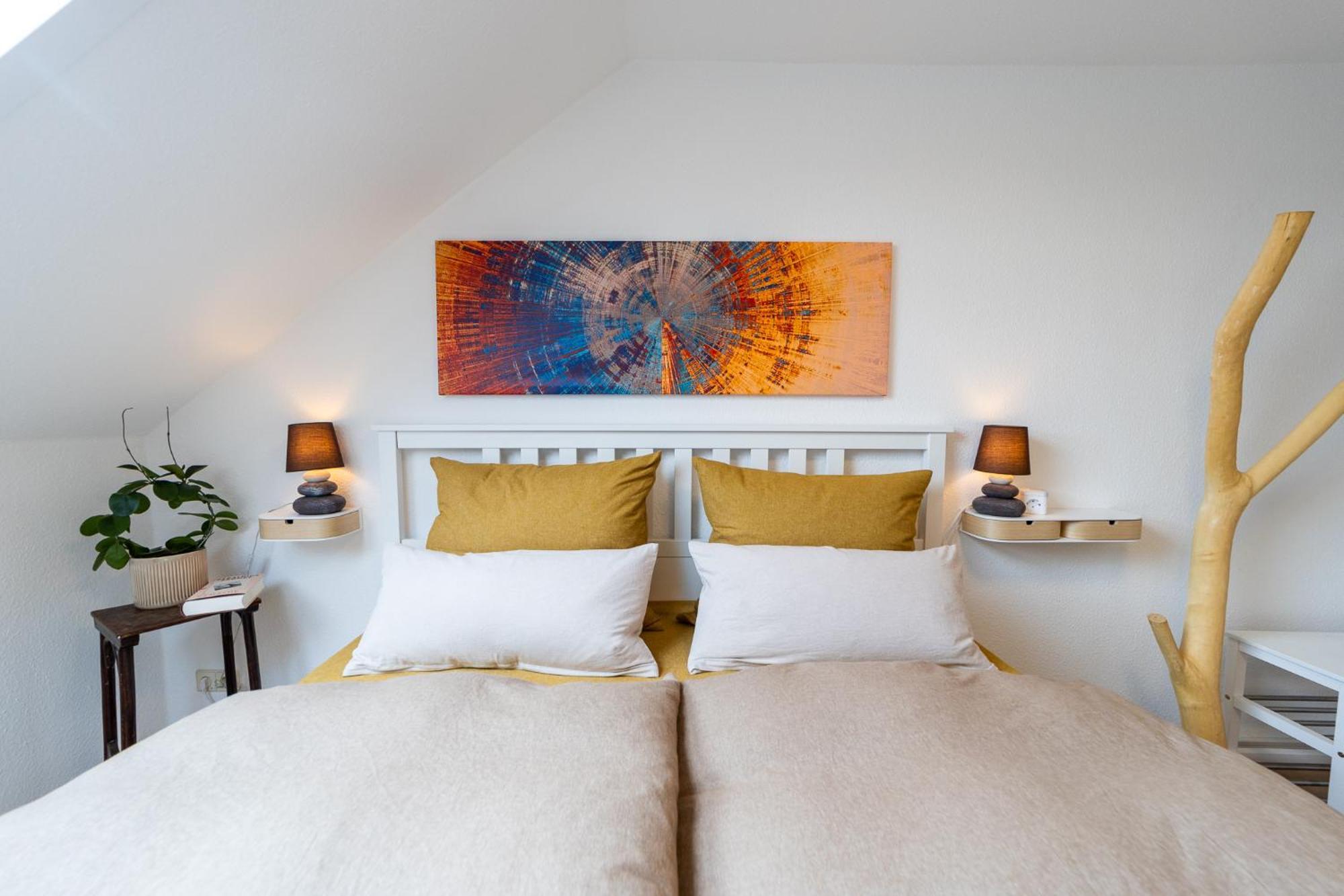 Schlossberg-Domizil Mit Weitblick - Arbeitsplatz, Balkon, Netflix, Badewanne & Yogamatte ケムニッツ エクステリア 写真