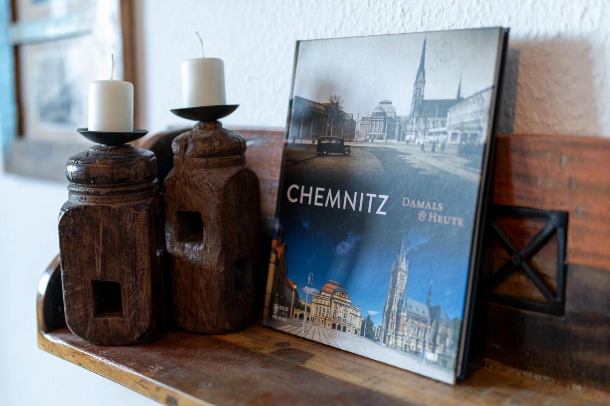 Schlossberg-Domizil Mit Weitblick - Arbeitsplatz, Balkon, Netflix, Badewanne & Yogamatte ケムニッツ エクステリア 写真